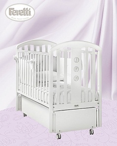 Кровать детская Elegance Swing Bianco (Feretti, L- EL- 01-SW)